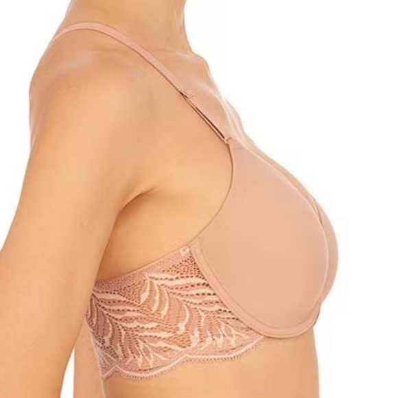 NEW NATORI Lush Front Closure Contour Racerback T-Shirt bra - Picture 2 of 8